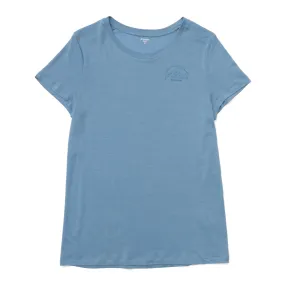 Houdini Women&#x27;s Tree Message Tee True Blue | Buy Houdini Women&#x27;s Tree Message Tee True Blue here | Outnorth