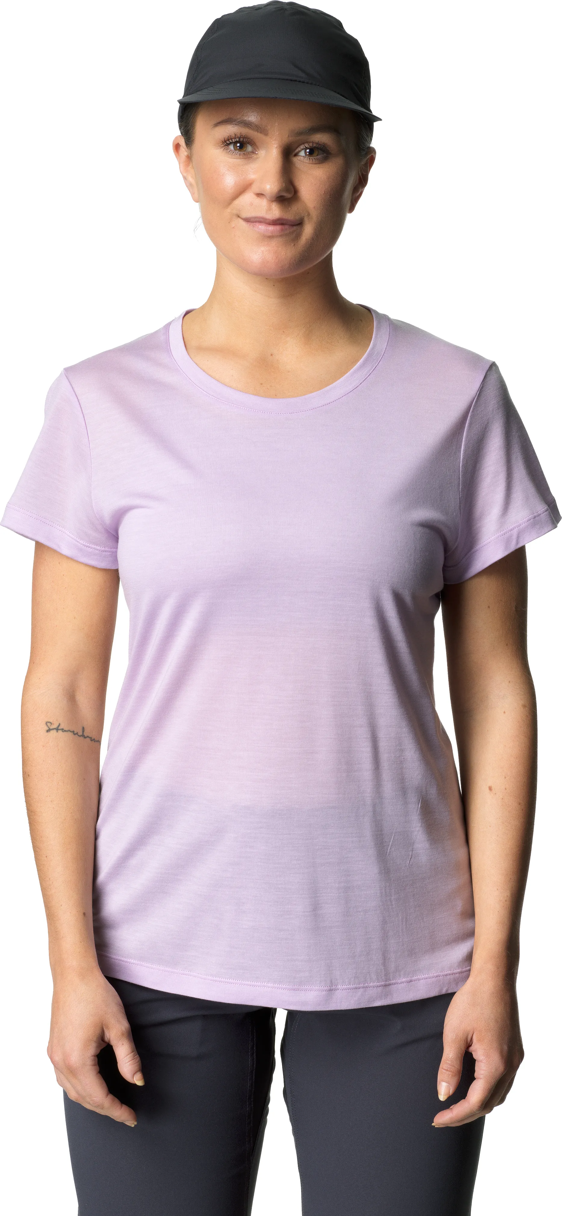 Houdini Women&#x27;s Tree Tee Purple Heather | Buy Houdini Women&#x27;s Tree Tee Purple Heather here | Outnorth