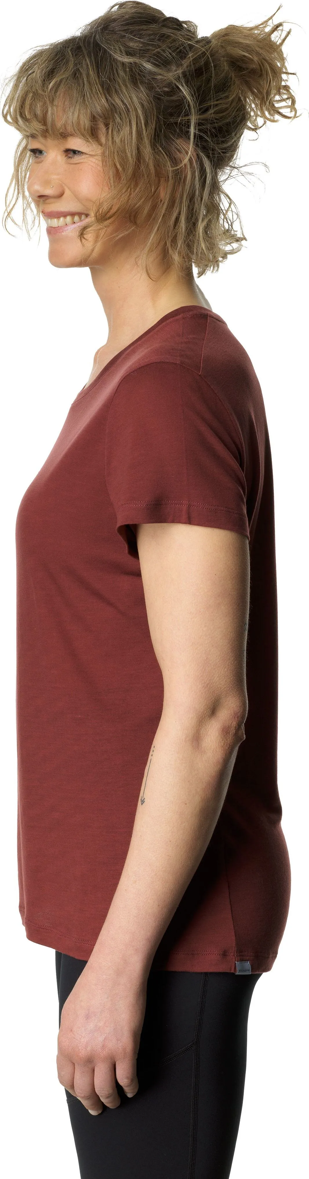 Houdini Women&#x27;s Tree Tee Terra Red | Buy Houdini Women&#x27;s Tree Tee Terra Red here | Outnorth