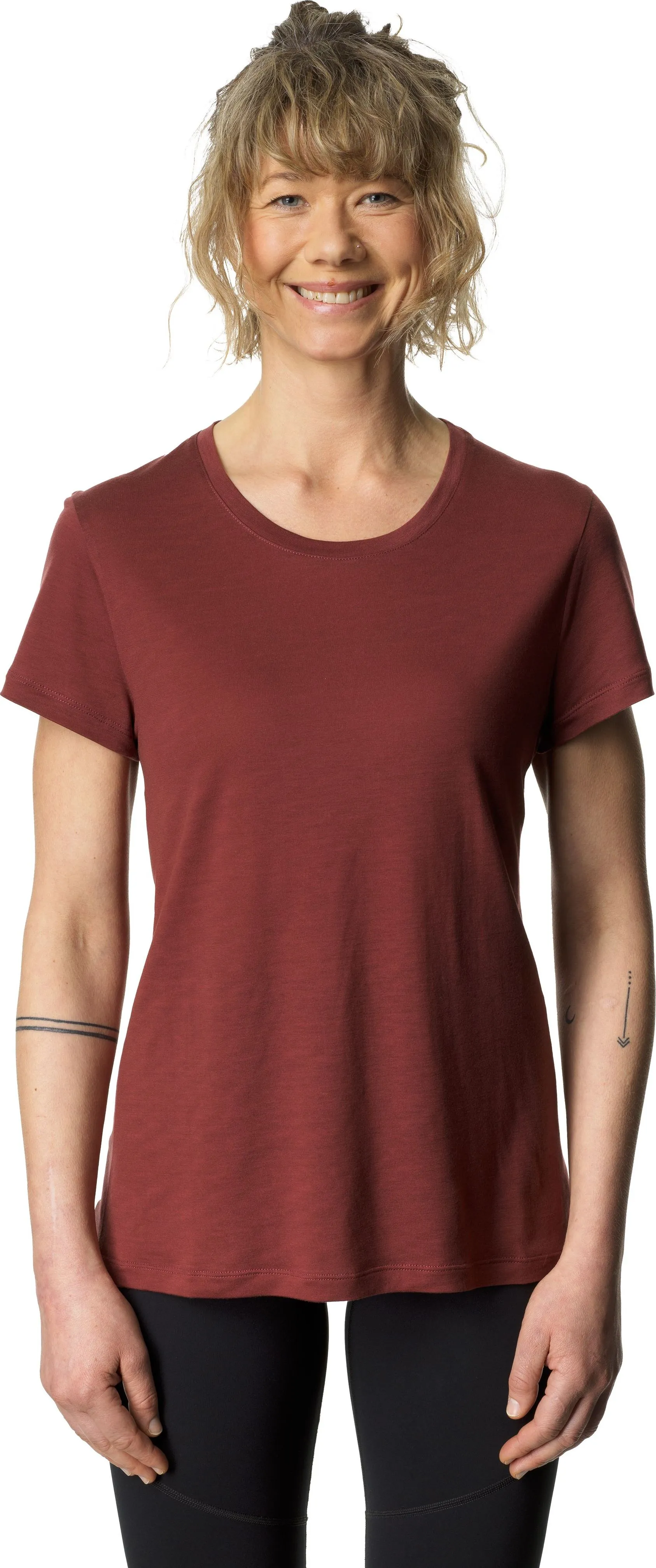 Houdini Women&#x27;s Tree Tee Terra Red | Buy Houdini Women&#x27;s Tree Tee Terra Red here | Outnorth