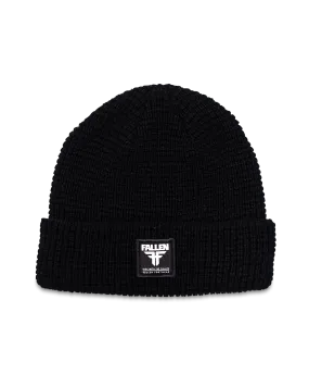 INSIGNIA BEANIE - DARK MELEE / BLACK