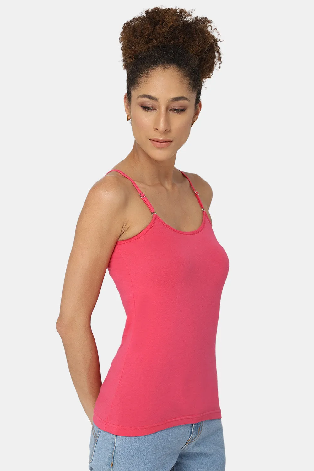 Intimacy Full Coverage Cotton Slip Camisole – IN08 | Non-Padded & Wire-Free Comfort Design