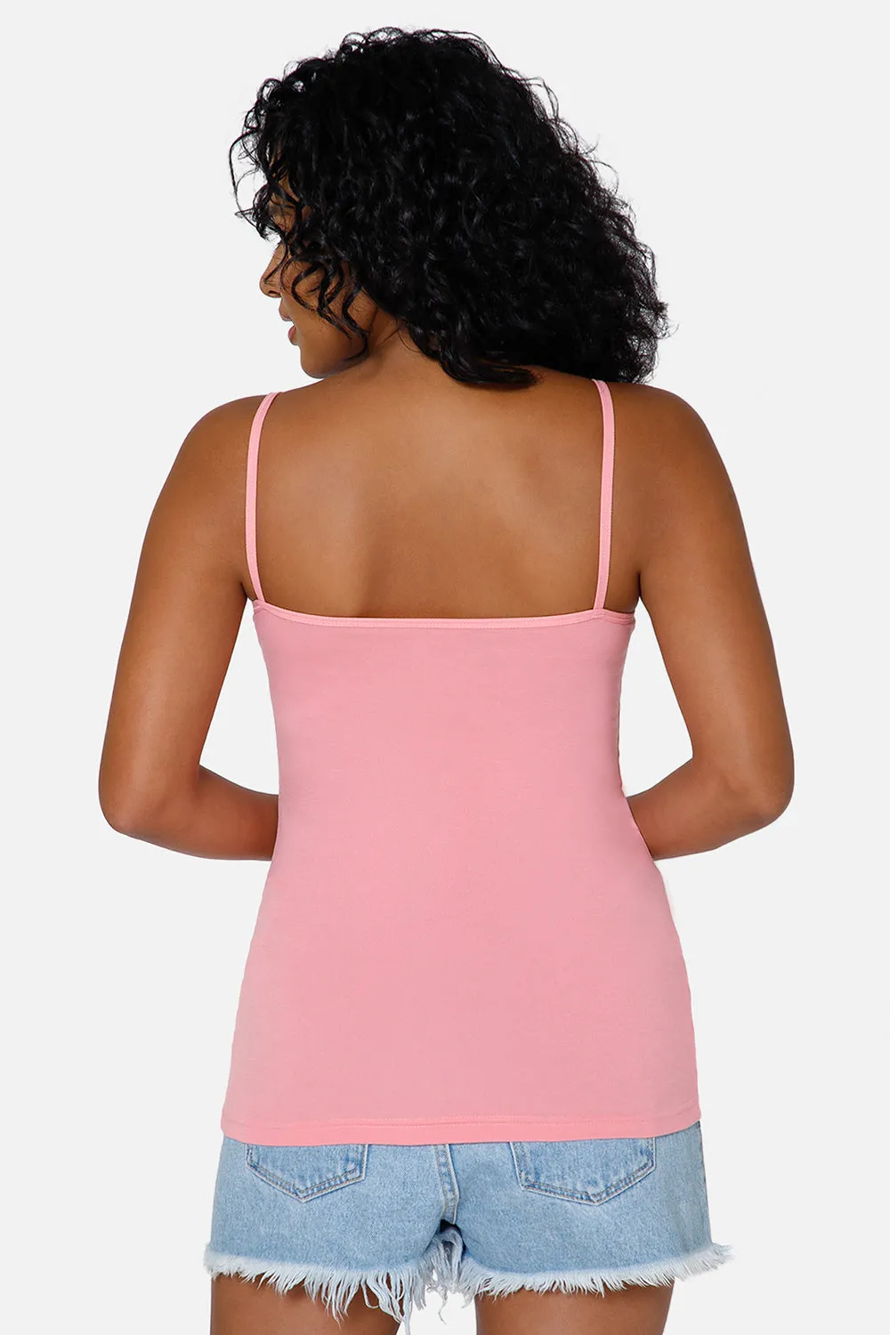 Intimacy Full Coverage Cotton Slip Camisole – IN08 | Non-Padded & Wire-Free Comfort Design