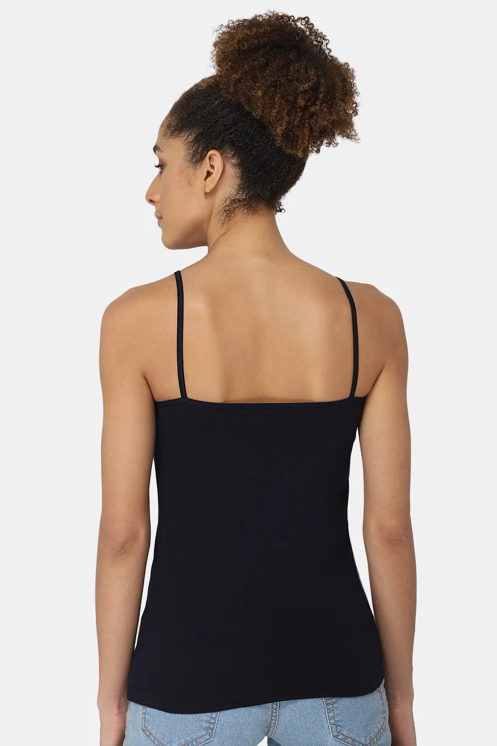 Intimacy Full Coverage Cotton Slip Camisole – IN08 | Non-Padded & Wire-Free Comfort Design