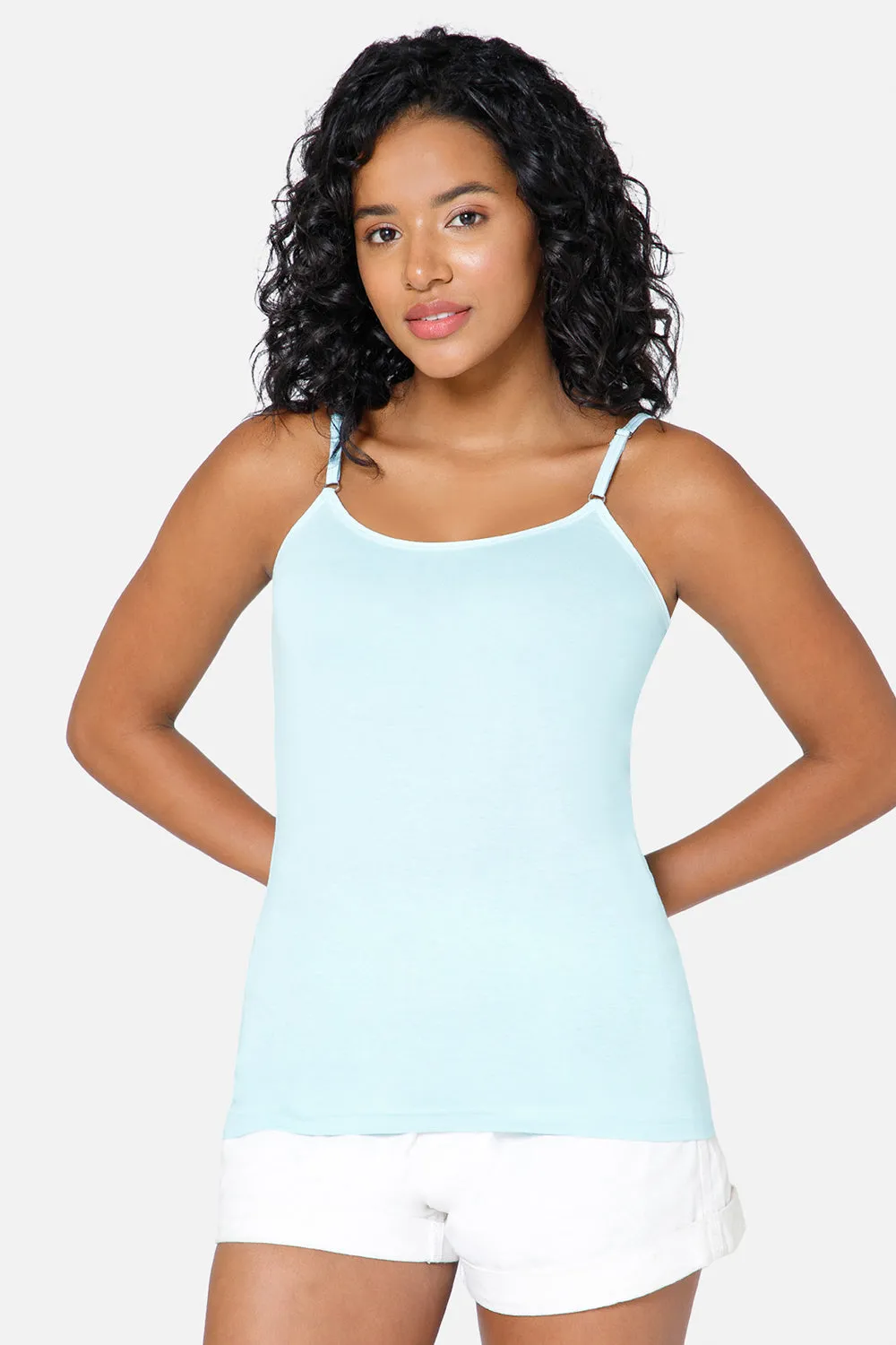 Intimacy Full Coverage Cotton Slip Camisole – IN08 | Non-Padded & Wire-Free Comfort Design