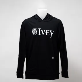 Ivey Relay Black Lightweight Hoodie