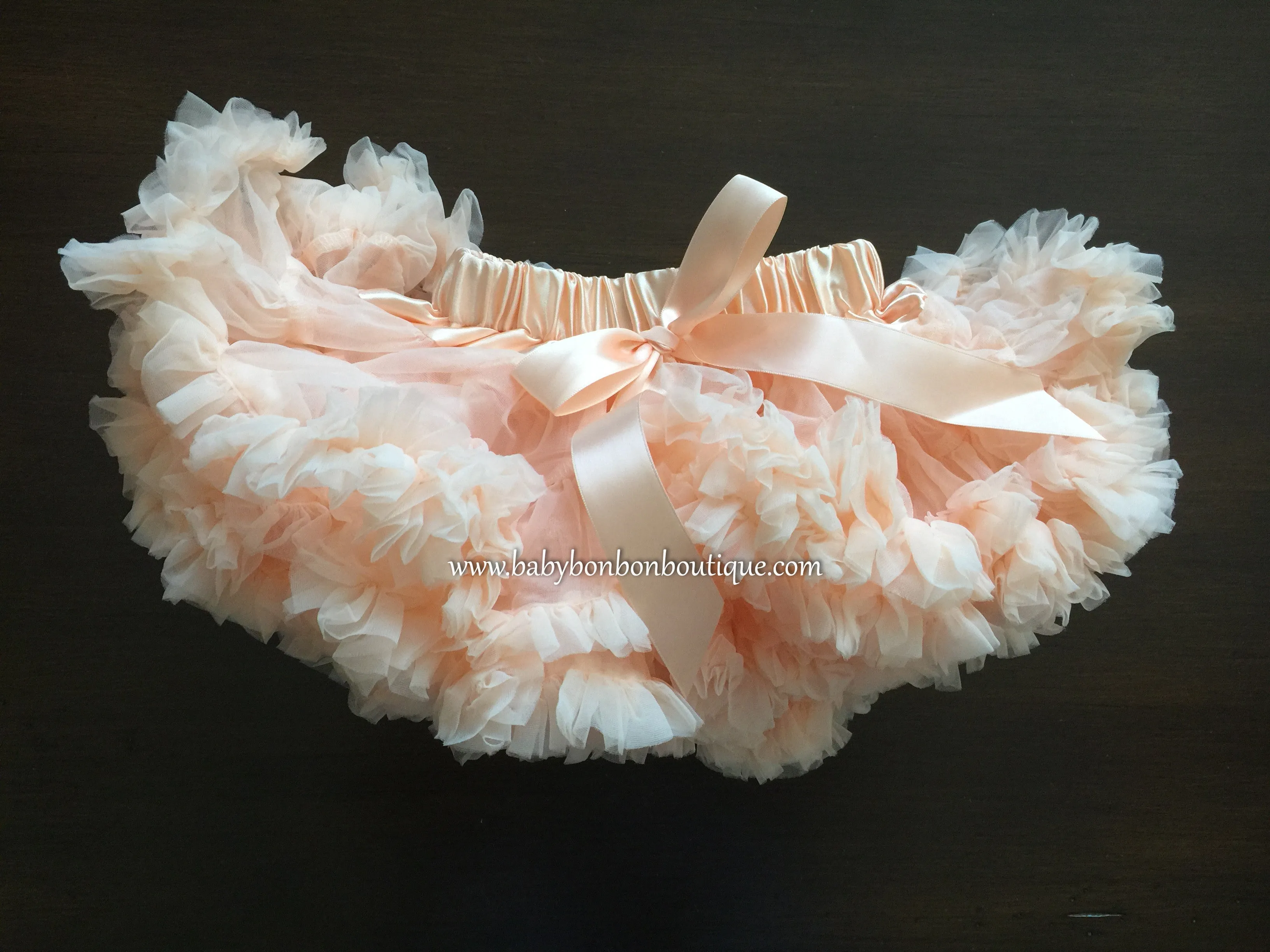 Ivory Baby PettiSkirt, Fluffy Tutu Skirt, Baby Tutu