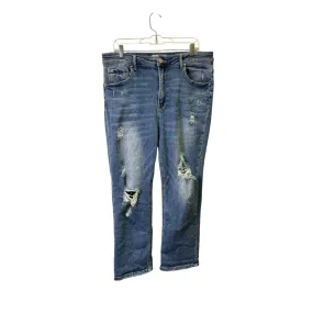 Jeans Boot Cut By Risen In Blue, Size:16