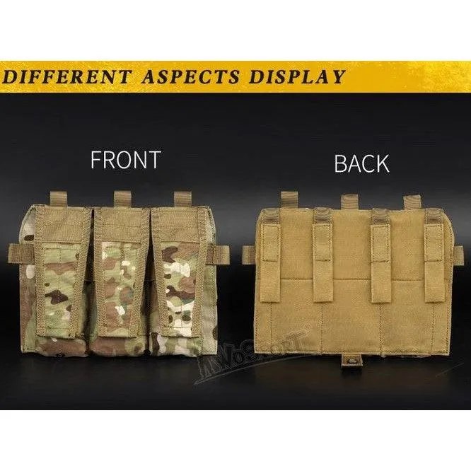 JPC vest 2.0 front accessory package 5.56 triple package - MC