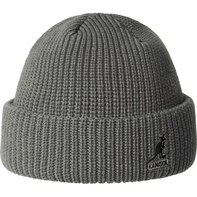 Kangol Cardinal 2-Way Beanie Hat - Grey