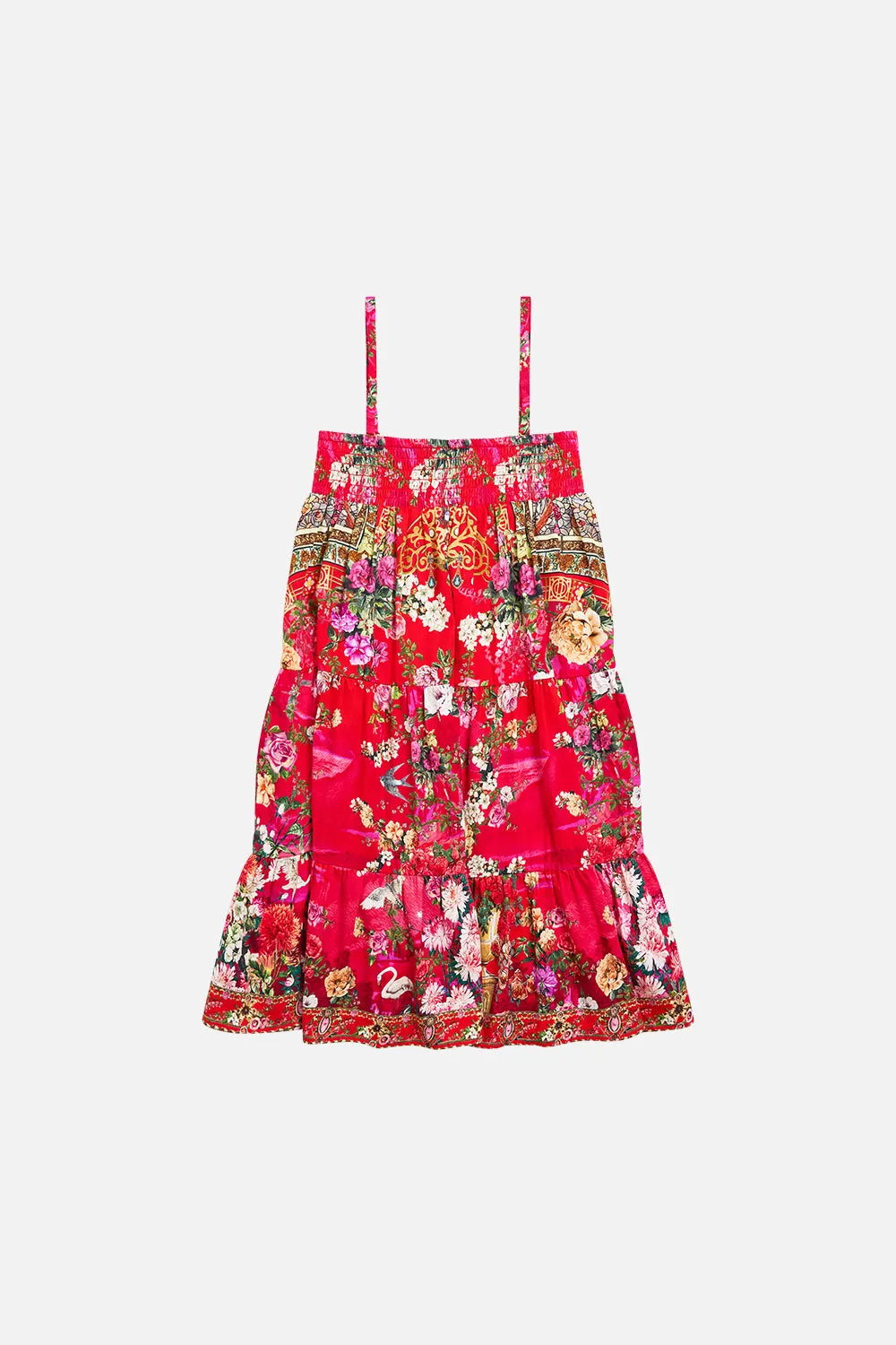 KIDS CONVERTIBLE SHIRRED MAXI SKIRT 4-10 SWEET HOME ALEXANDRIA