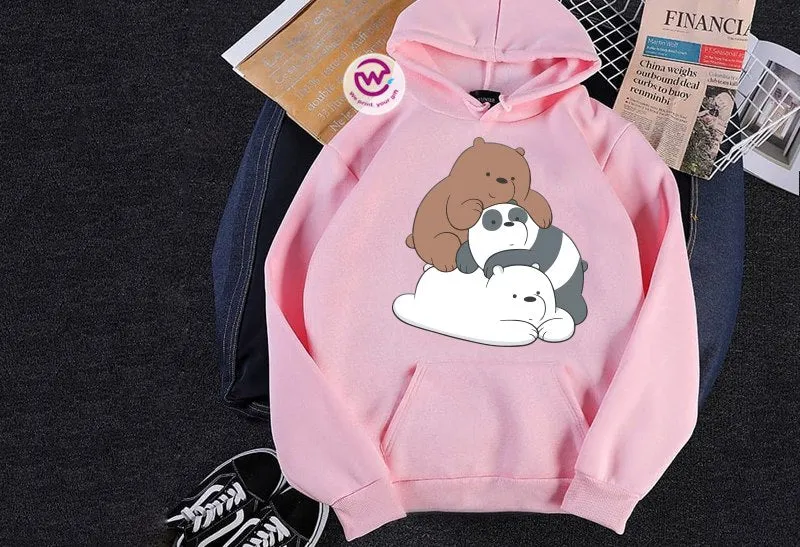 Kids hoodie-Three Bears