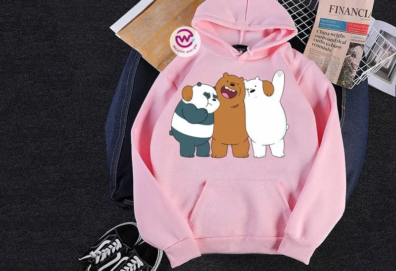 Kids hoodie-Three Bears