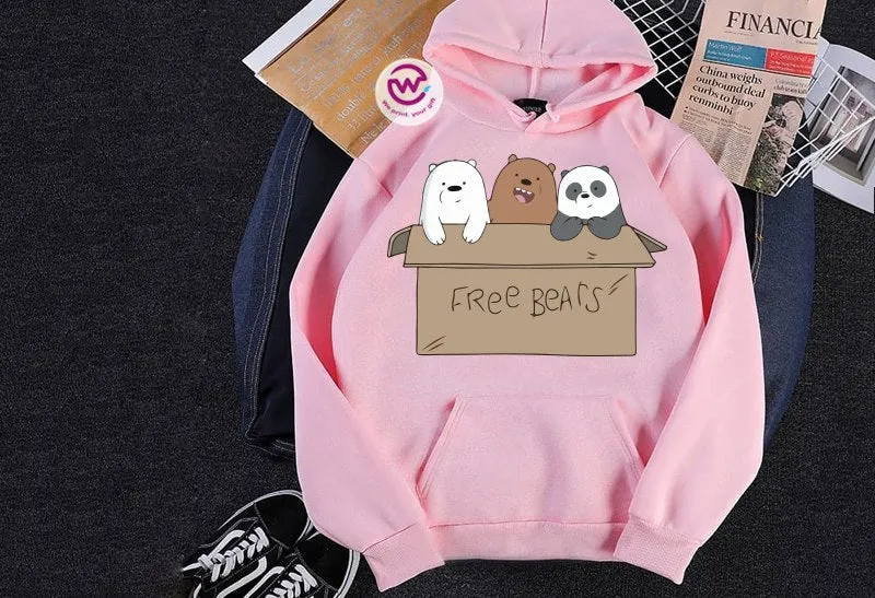 Kids hoodie-Three Bears