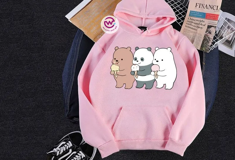 Kids hoodie-Three Bears