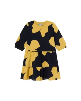 Kids' Nina Dress Navy Butterfly