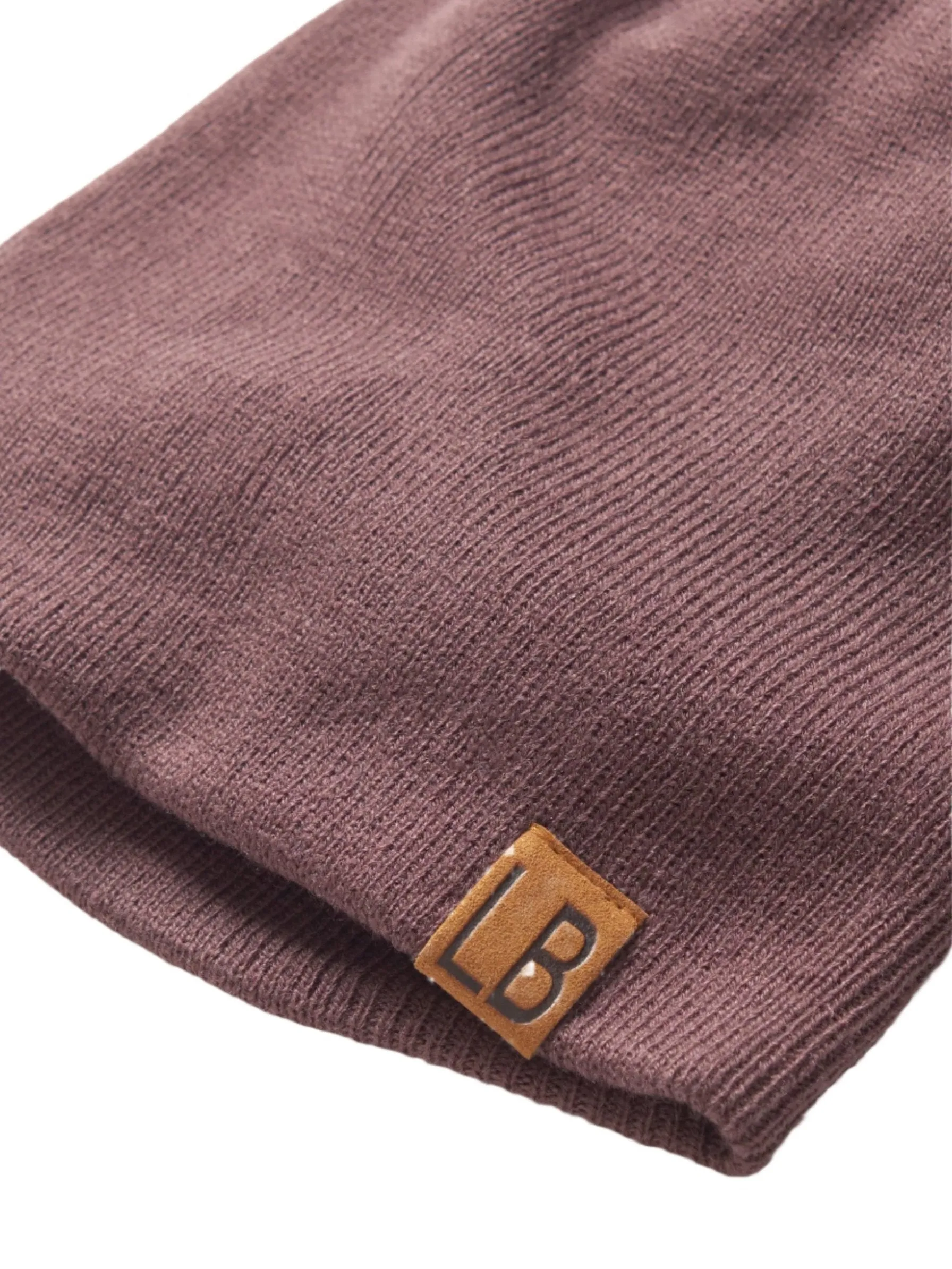 Knit Beanie - Huckleberry