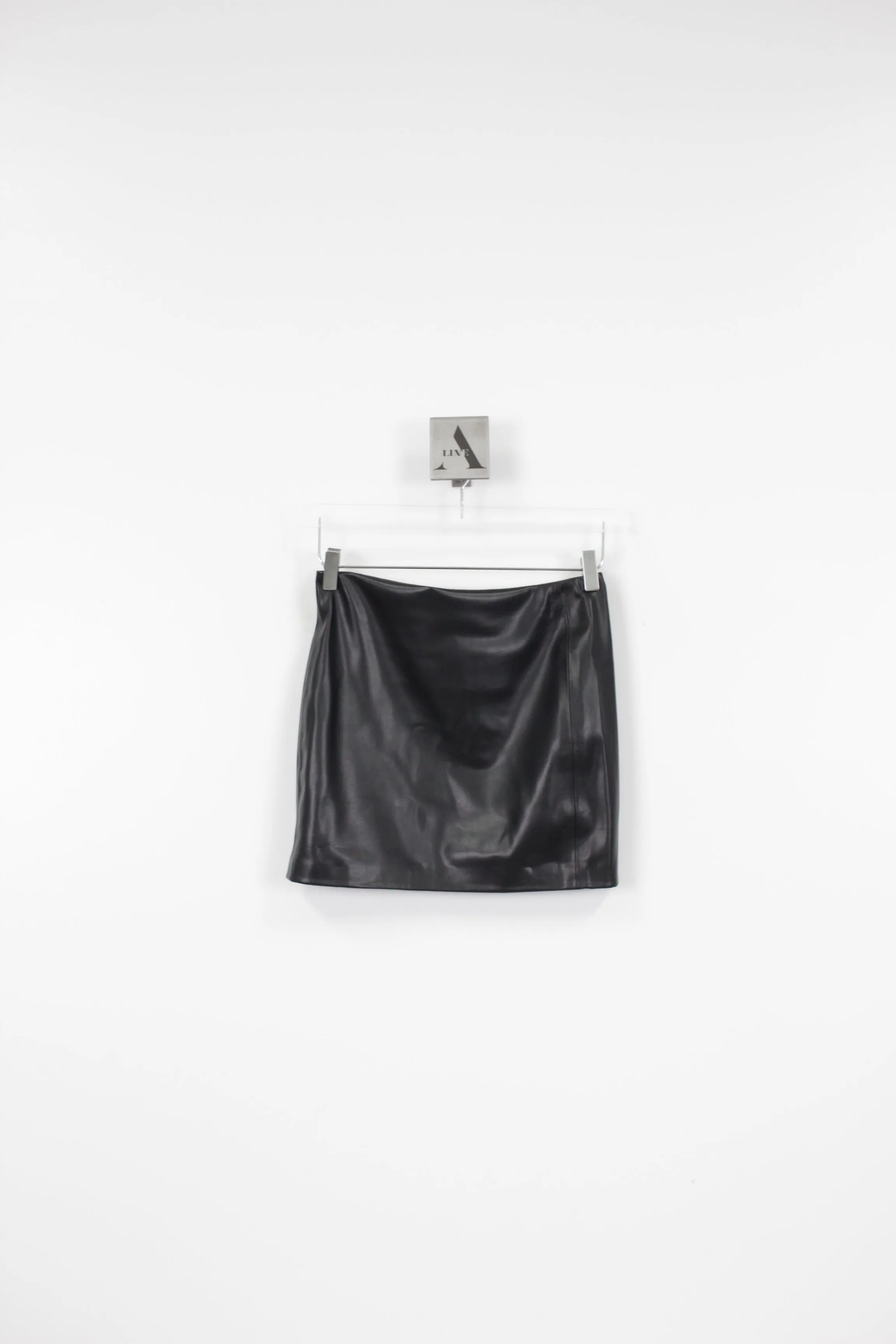 Leather Mini Skirt