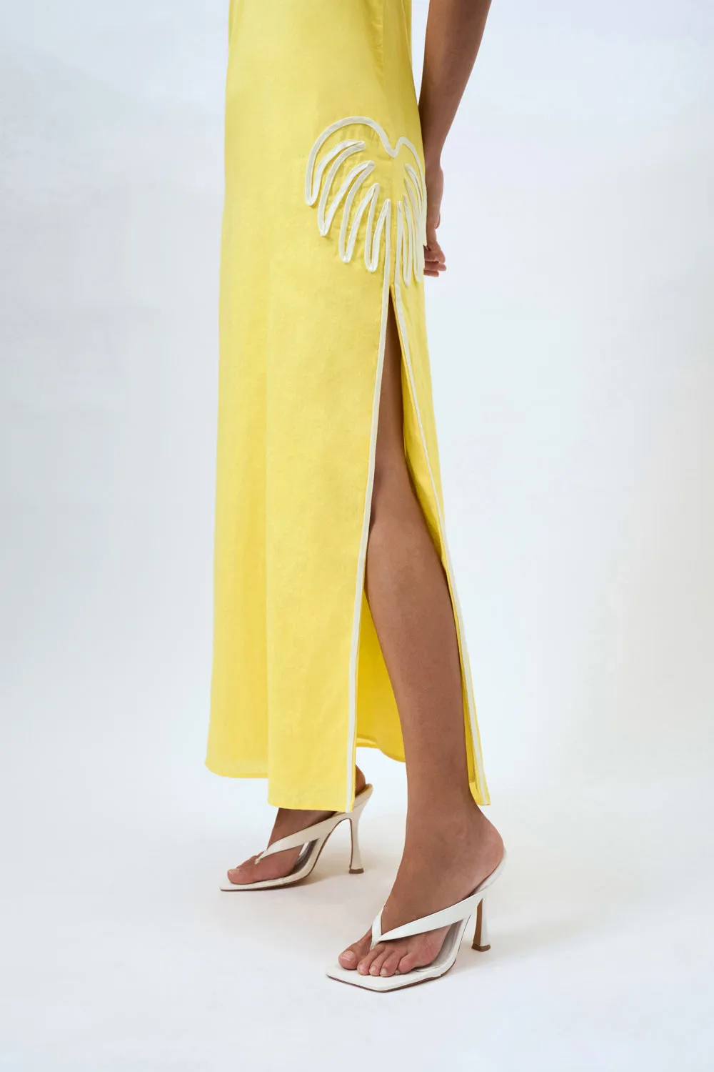 Lemonade Palms One Shoulder Sun Dress | Final Sale - Lemonade