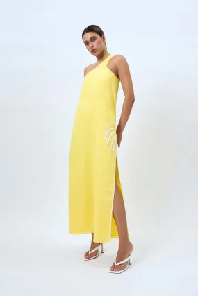 Lemonade Palms One Shoulder Sun Dress | Final Sale - Lemonade