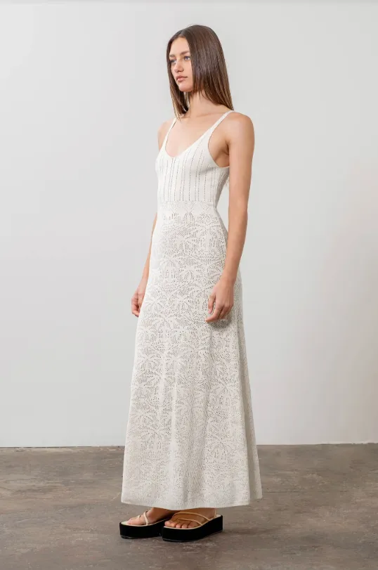 Like A Glove Maxi Dress Ivory