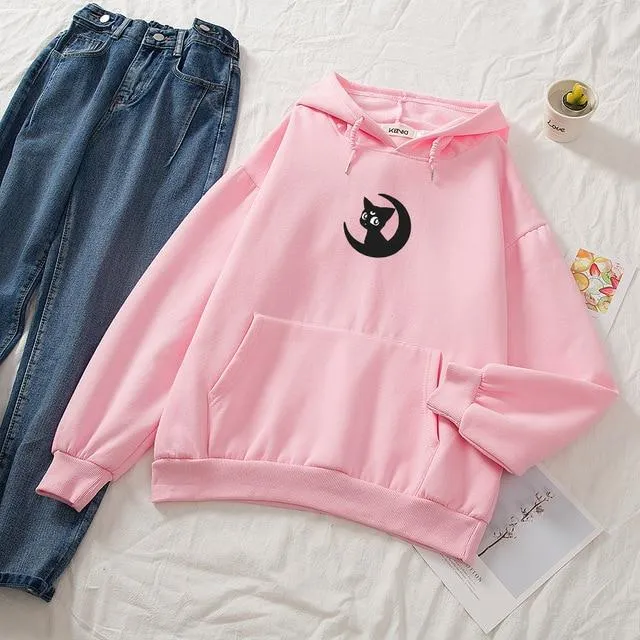 Luna Moon Soft Hoodie