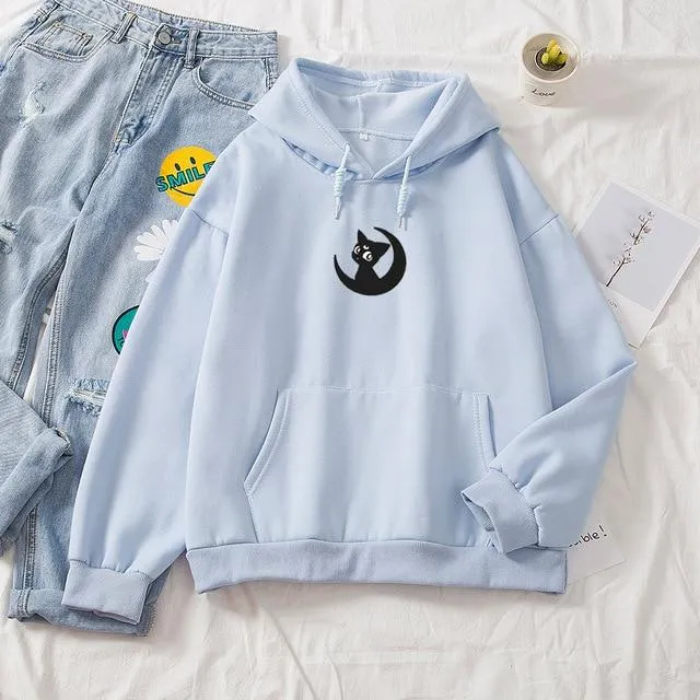 Luna Moon Soft Hoodie