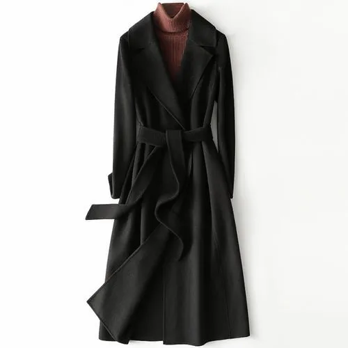 M2k Trends Affordable Woolen Overcoat Women's Fashion