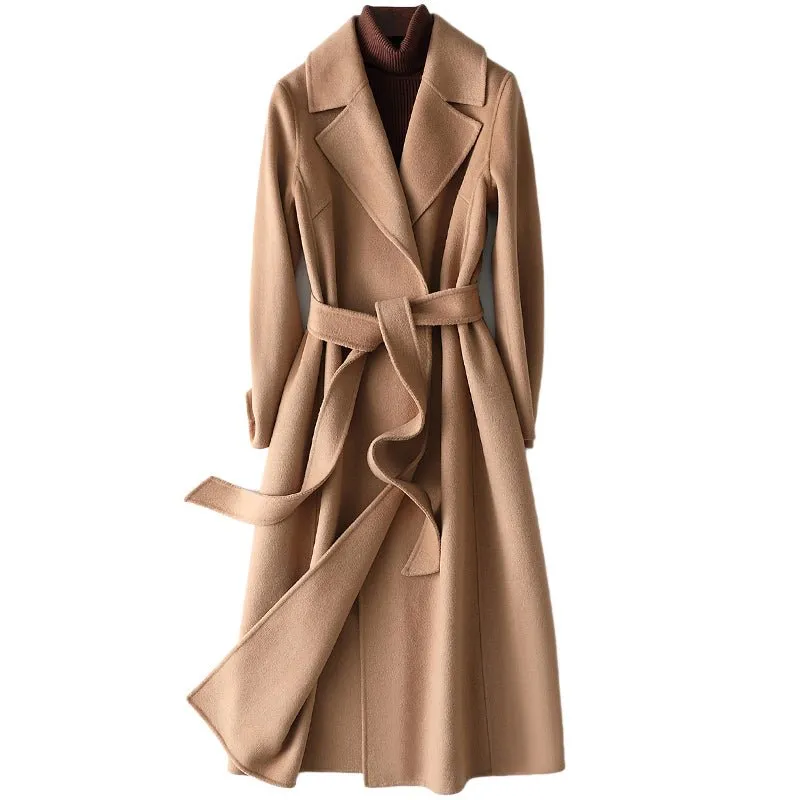 M2k Trends Affordable Woolen Overcoat Women's Fashion