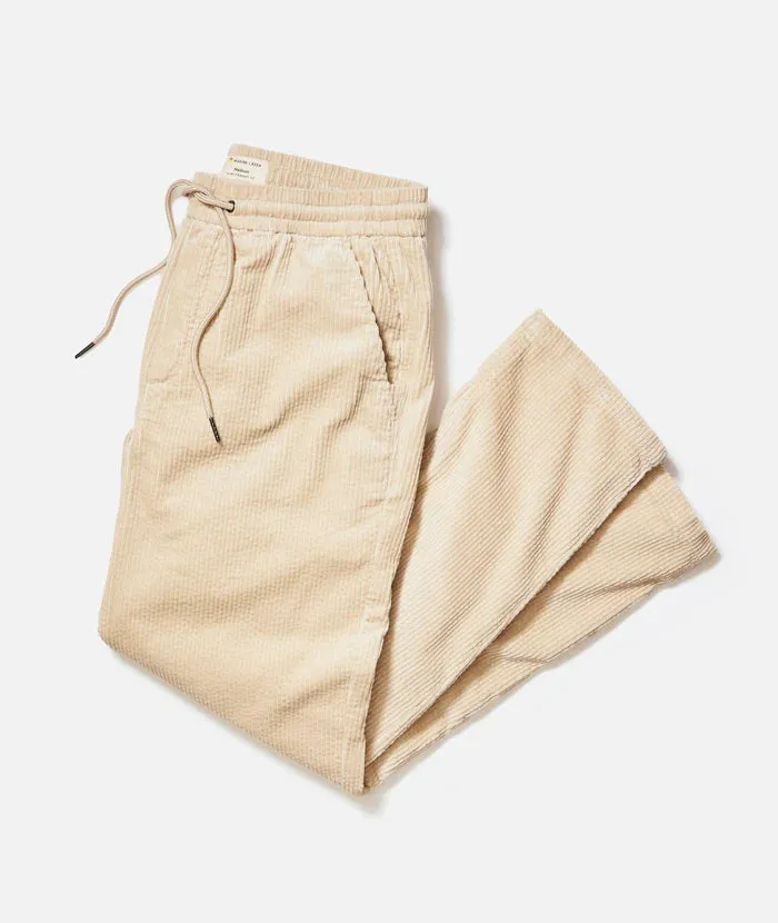 Marine Layer Saturday Relaxed Corduroy Pant in Ankle Length