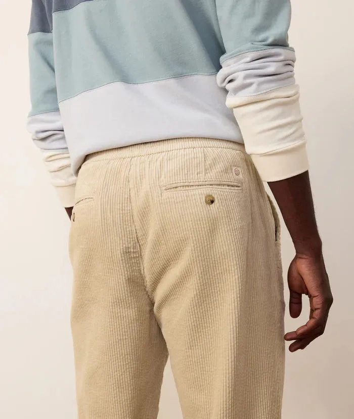 Marine Layer Saturday Relaxed Corduroy Pant in Ankle Length