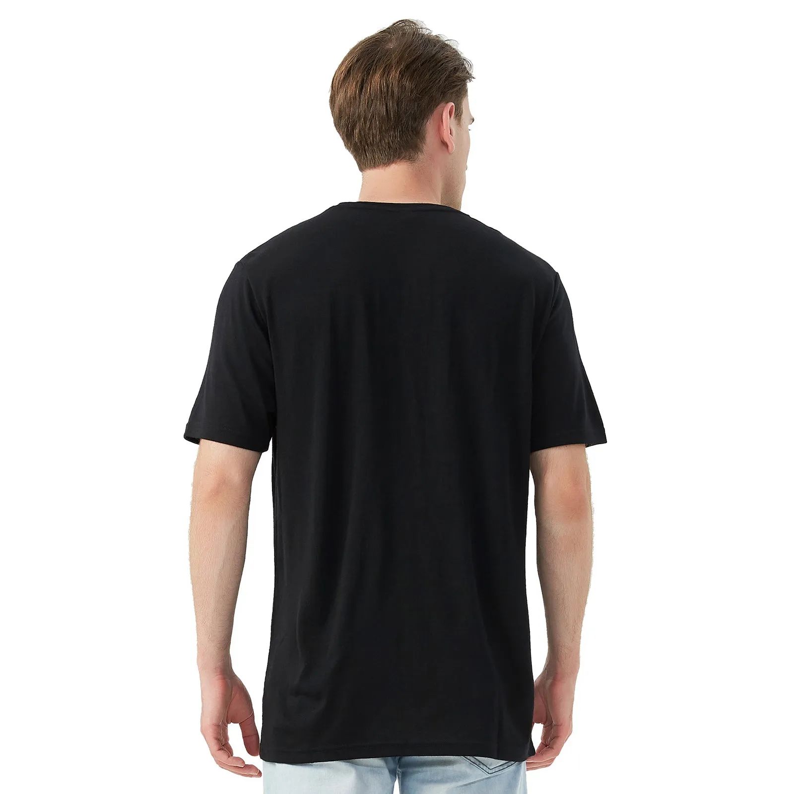 Men's Merino 170g Classic Short Sleeve T-Shirt Black