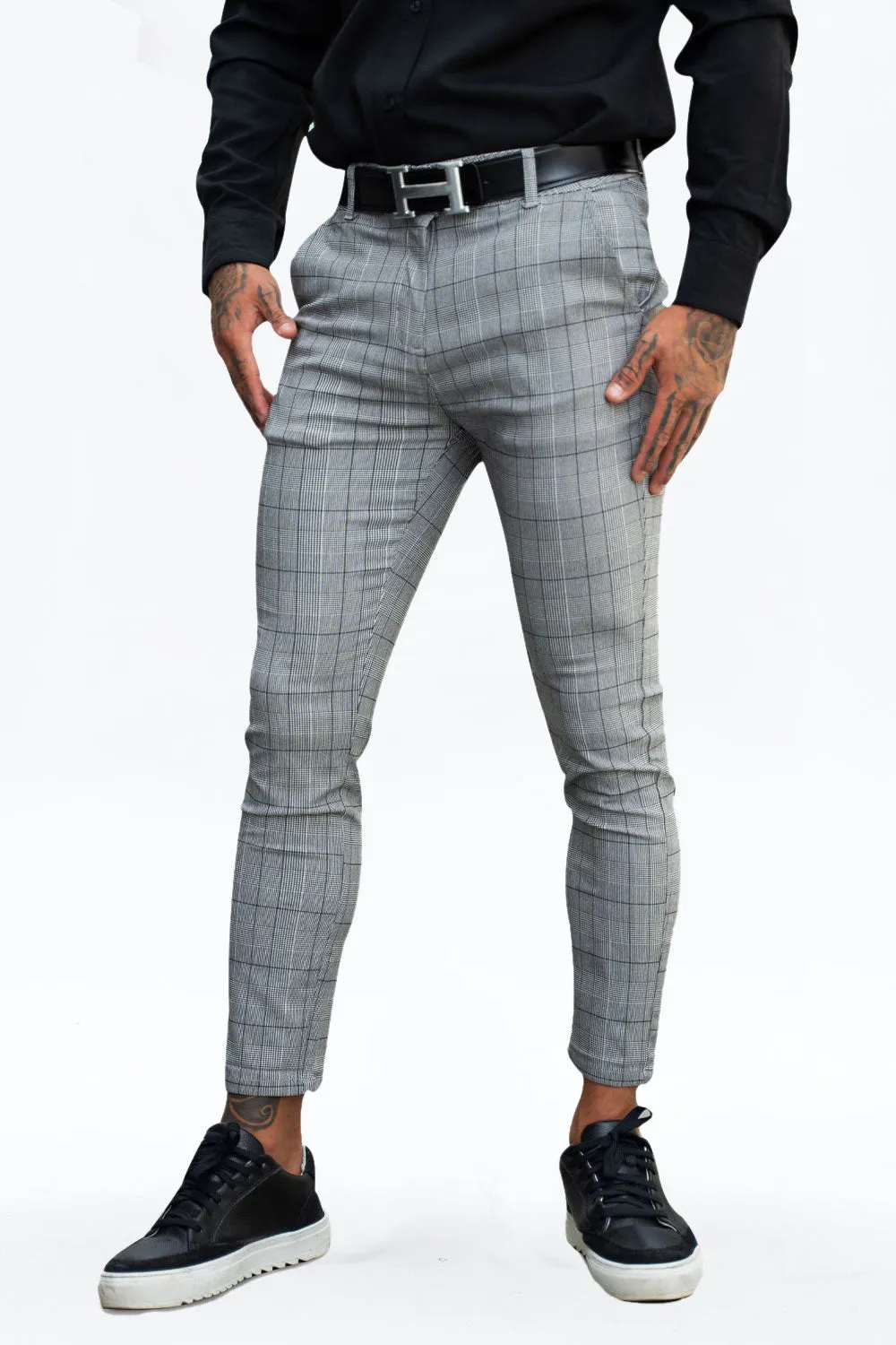 Mens Skinny Pant - Grey