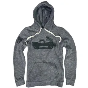 Men's Vintage Truck Hooded Sweatshirt