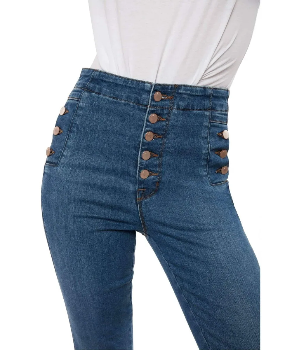 Natasha Sky High Waist Crop Skinny Jean