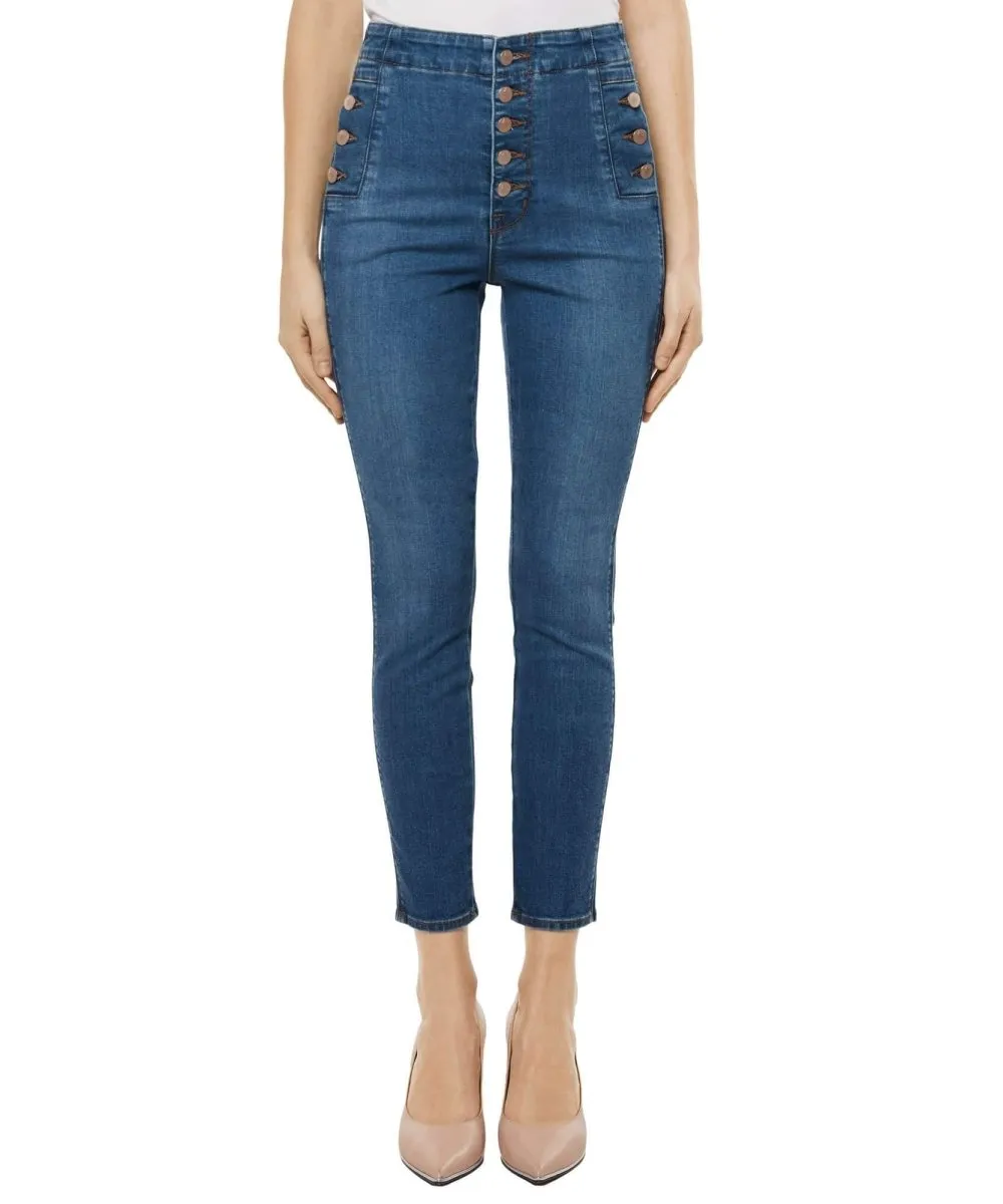 Natasha Sky High Waist Crop Skinny Jean