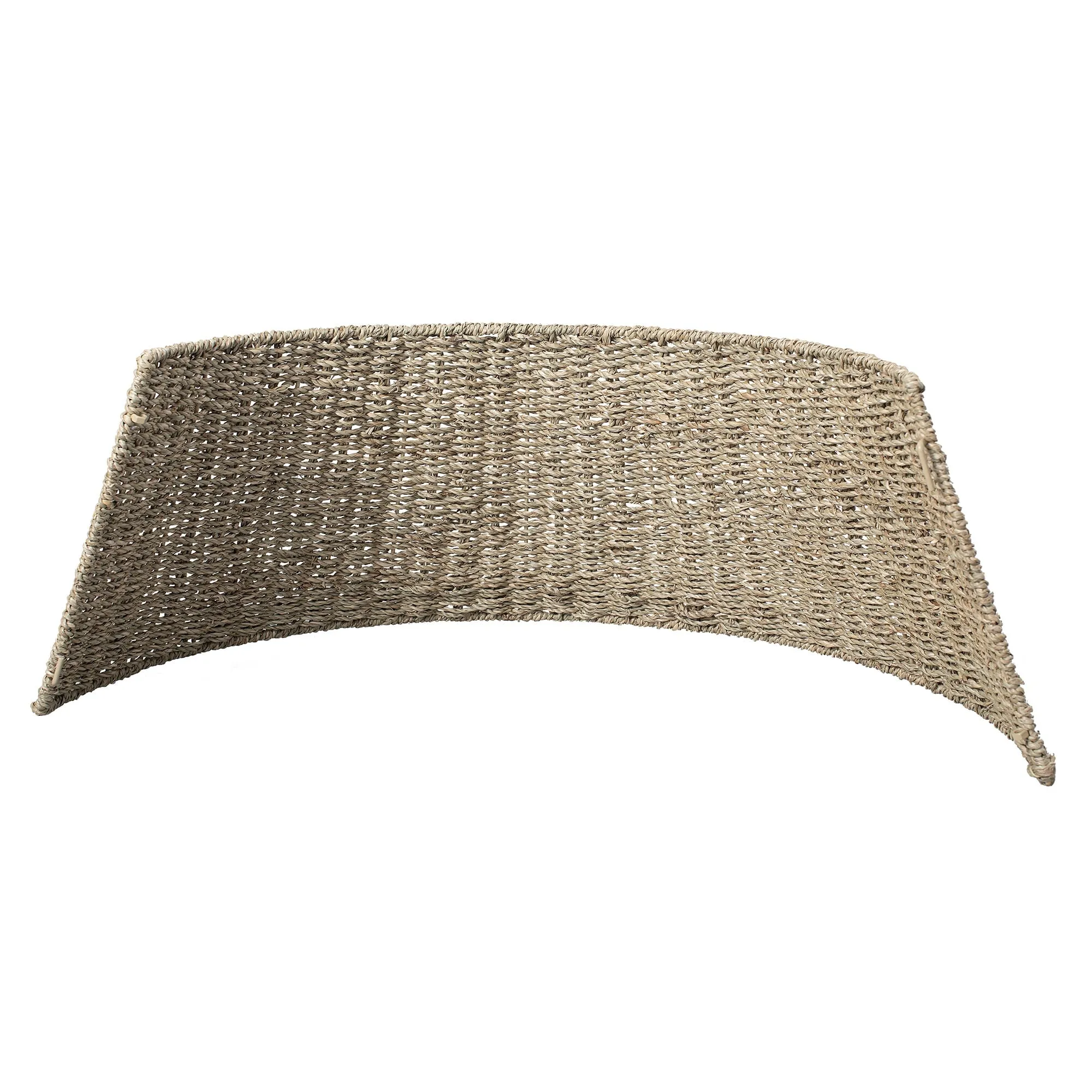 Natural Brown Woven Seagrass Christmas Tree Collar, 27 in, by Holiday Time