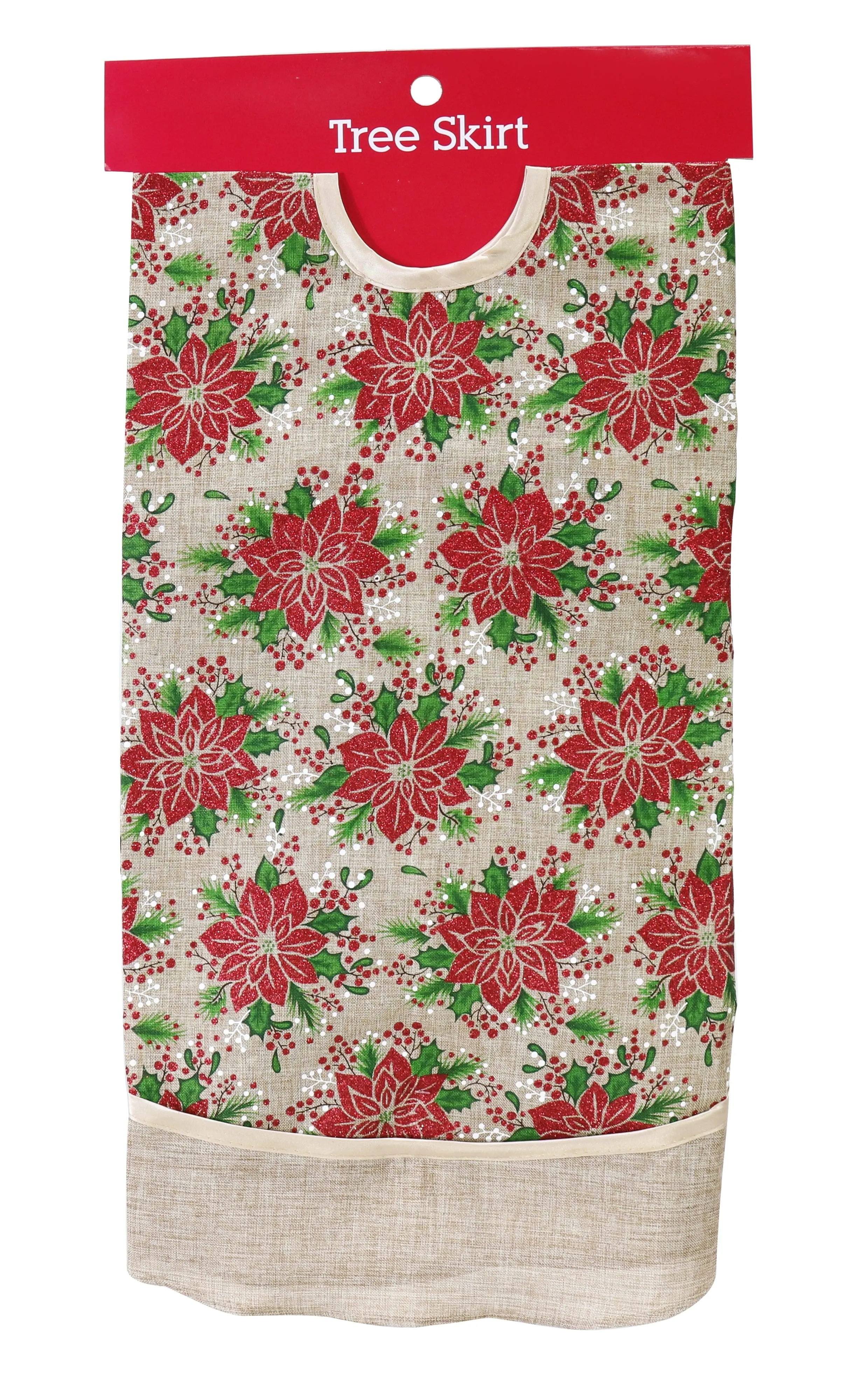 Natural Print Tree Skirt 3 Asst (100cm)