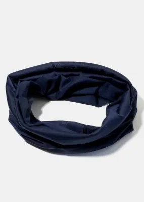 Navy Multi-Use Face Covering Scarf