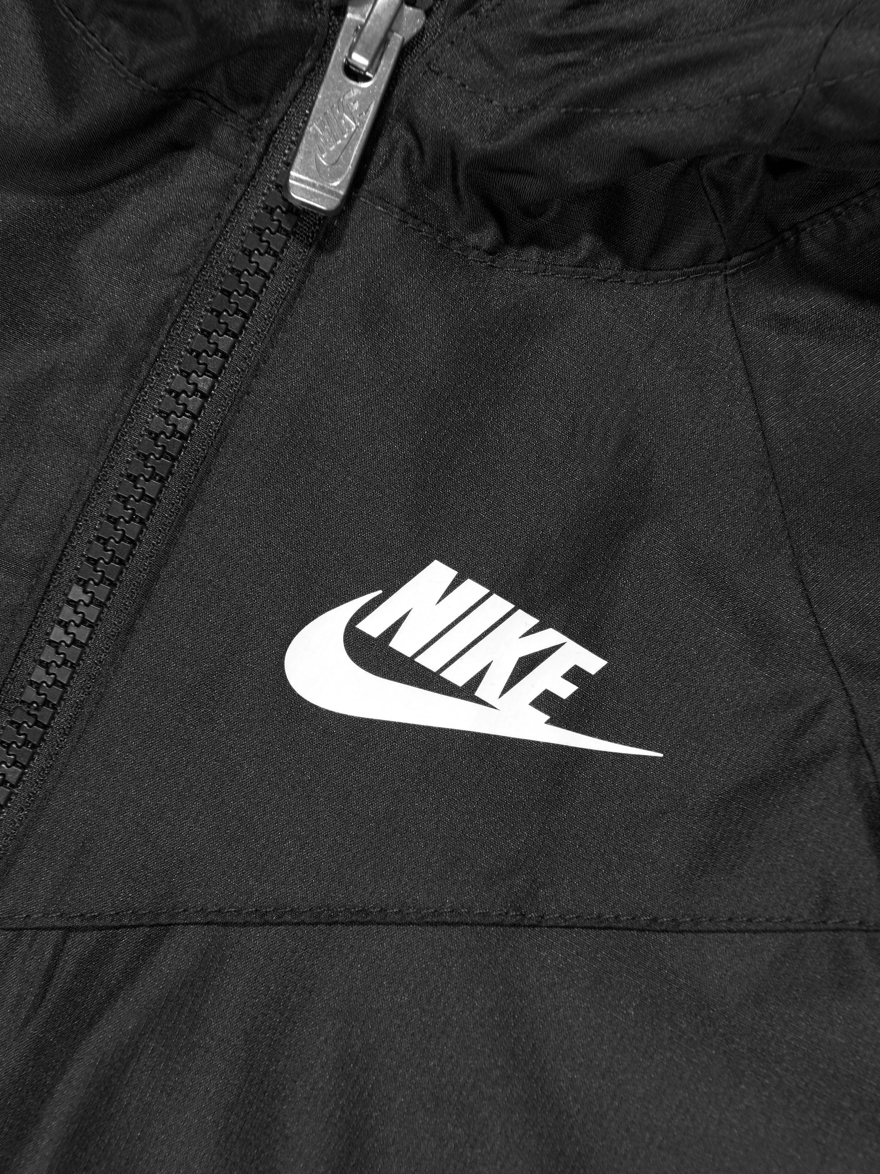 Nike Boys Chevron Windrunner Jacket in Black