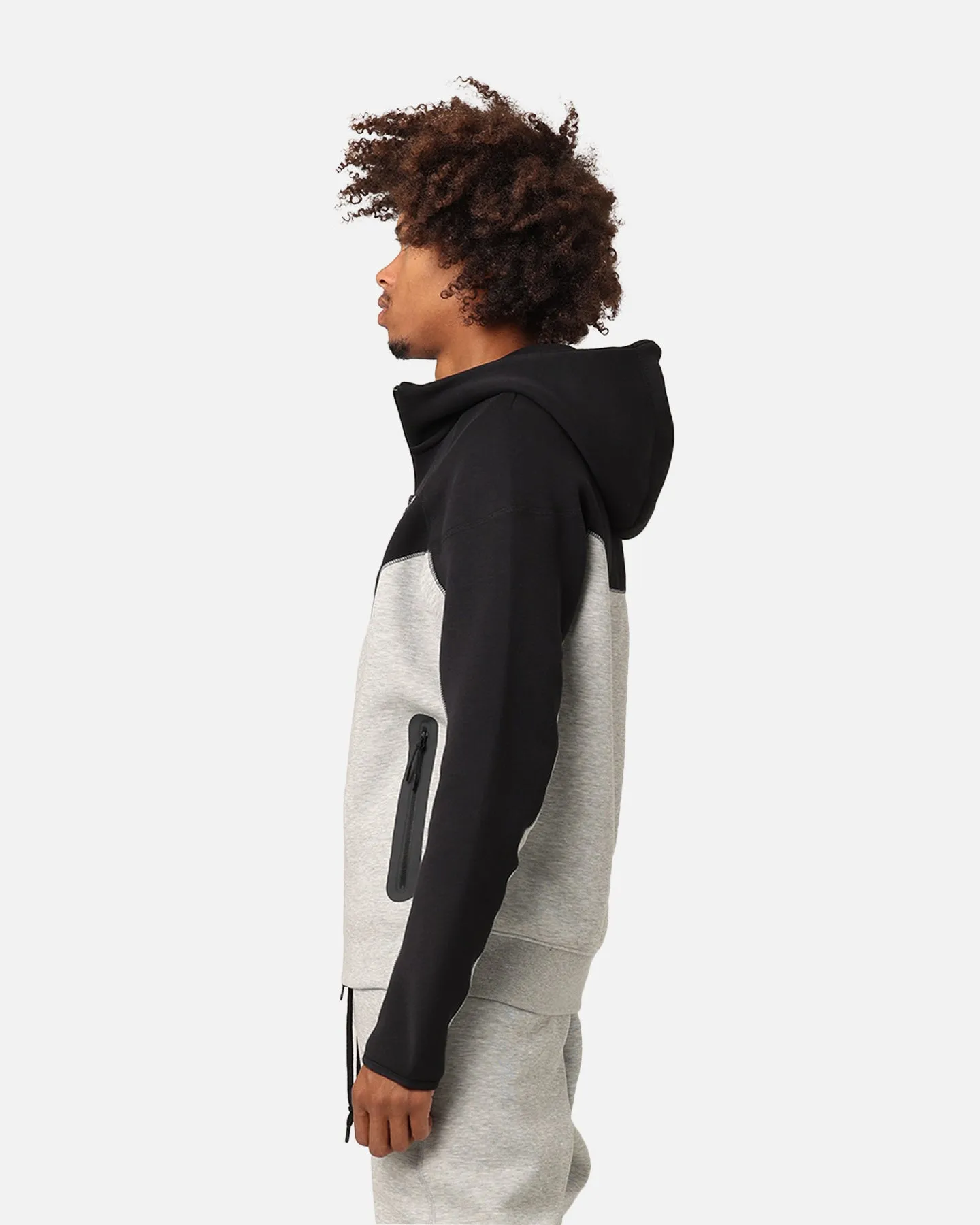 Nike Sportswear Tech Fleece Full-Zip Windrunner Hoodie Dark Grey Heather