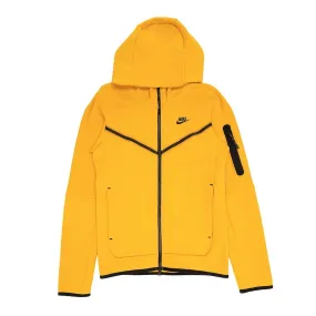 NIKE TECH FLEECE HOODIE x YELLOW/BLACK