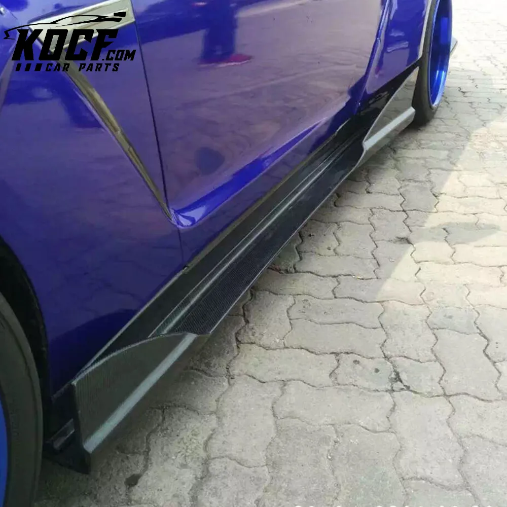 NISSAN GTR R35 TP-STYLE SIDE SKIRT EXTENSION