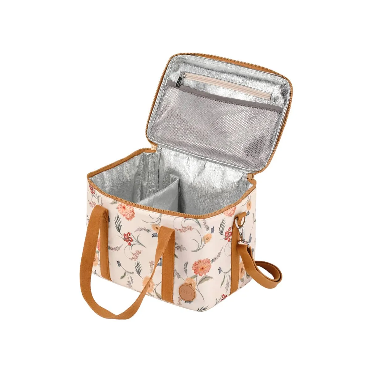 OiOi Maxi Insulated Lunch Bag - Wildflower