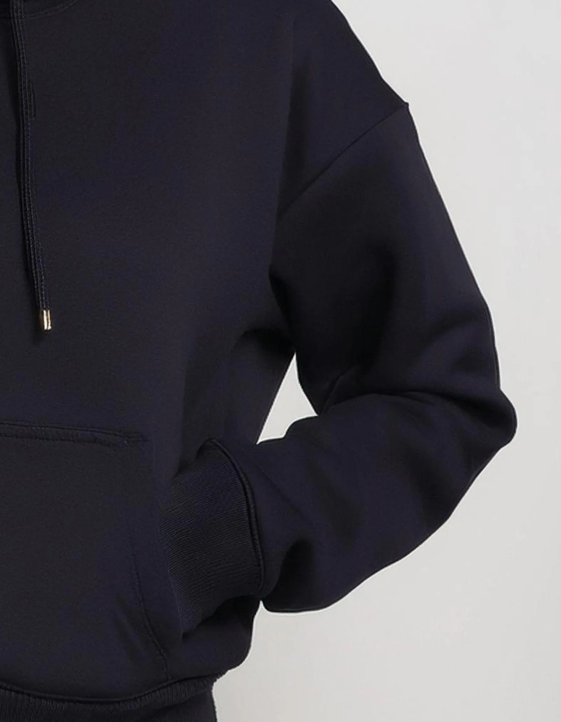 Onyx Classic Sleek Black Hoodie