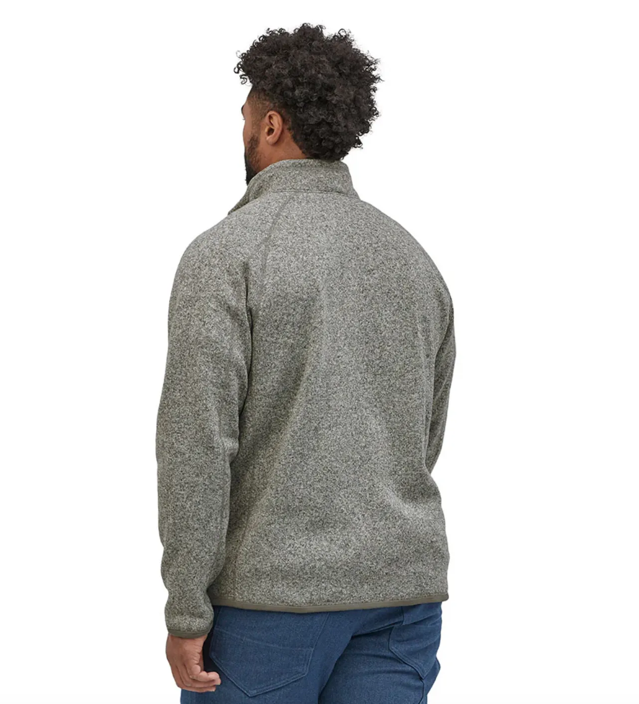 Patagonia Better Sweater 1/4 Zip Mens Stonewash