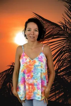 Peach Love Rainbow Tank Top