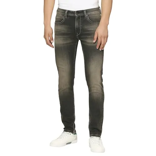 Pepe Jeans Men's Slim Jeans (PM207583Q011_Tinted Black