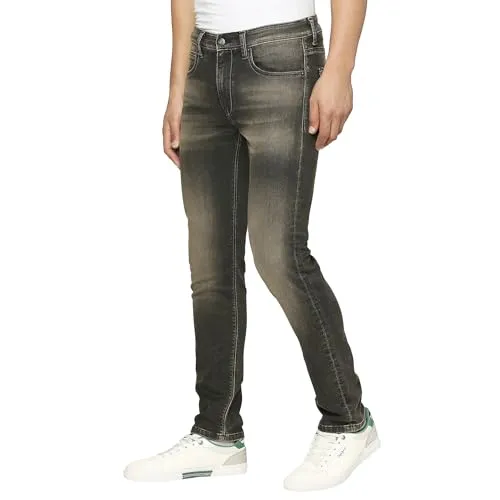 Pepe Jeans Men's Slim Jeans (PM207583Q011_Tinted Black