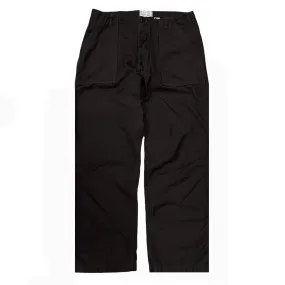 Pre Order - 107 60's era GI chinos in 12 oz West Point Black Baker Back Cotton Satin mid to end January